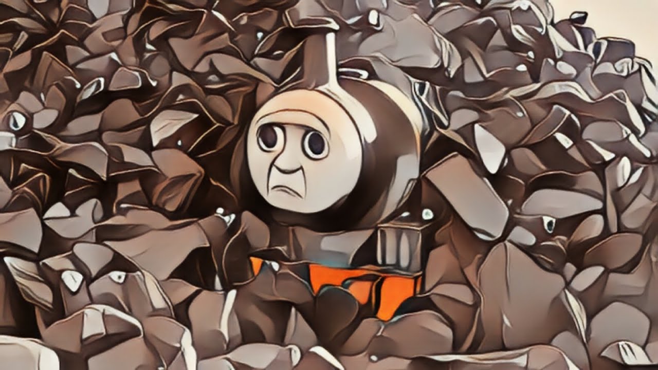 石炭と一緒に燃やされるパーシー