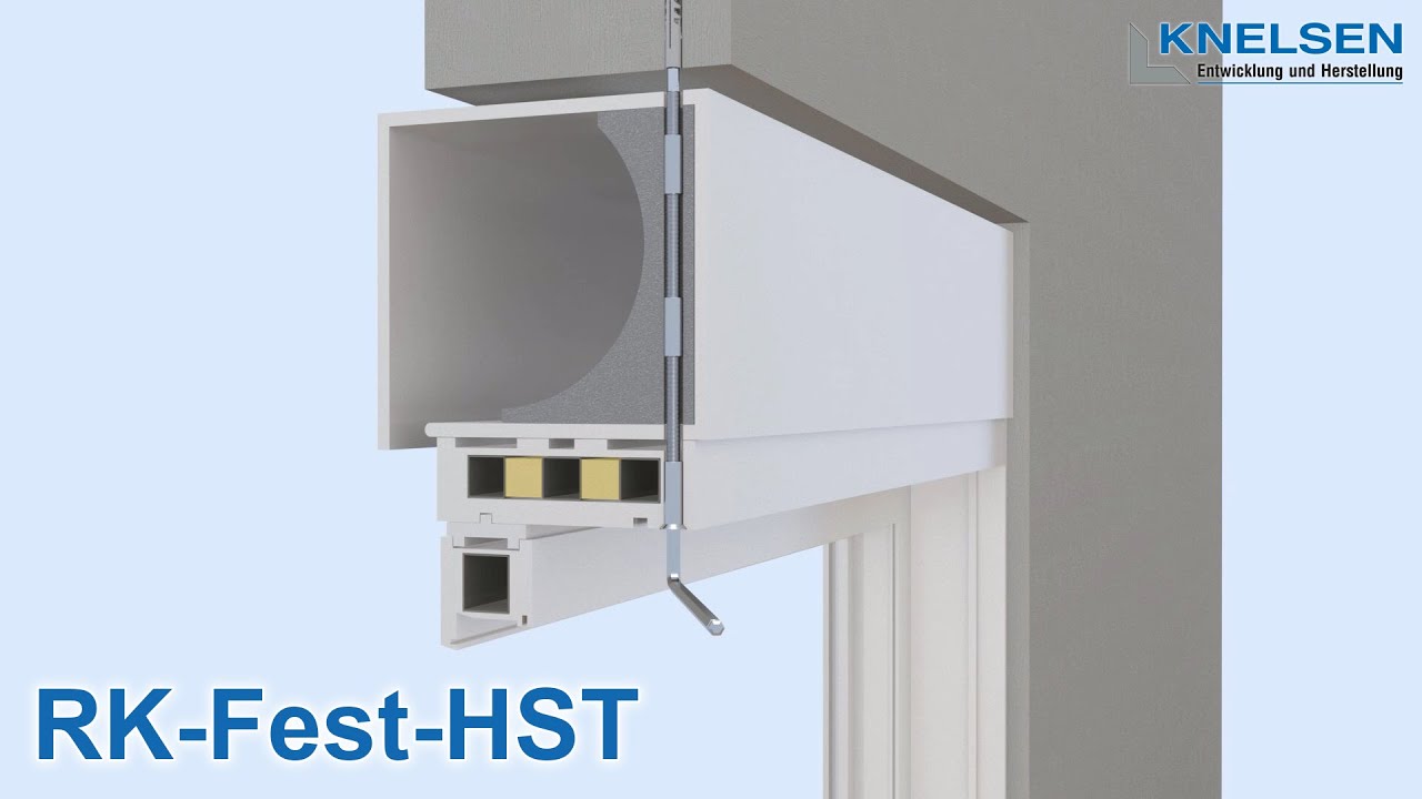 RK-Fest-HST | Fensterbefestigung im Rollladenkasten | #knelsen #hebeschiebe