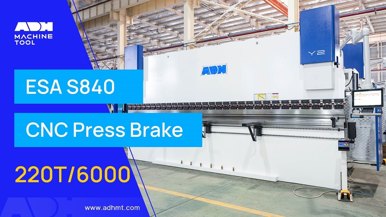 WAD 220T 6000 CNC Press Brake with ESA S840 Controller