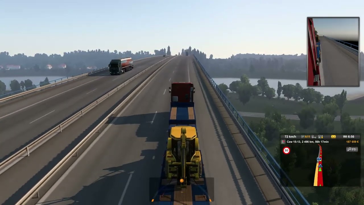 ETS2 v1.43 #76 Promods 2.60 + Middle East 2.60  Kiel (D) - Höfn ( IS )