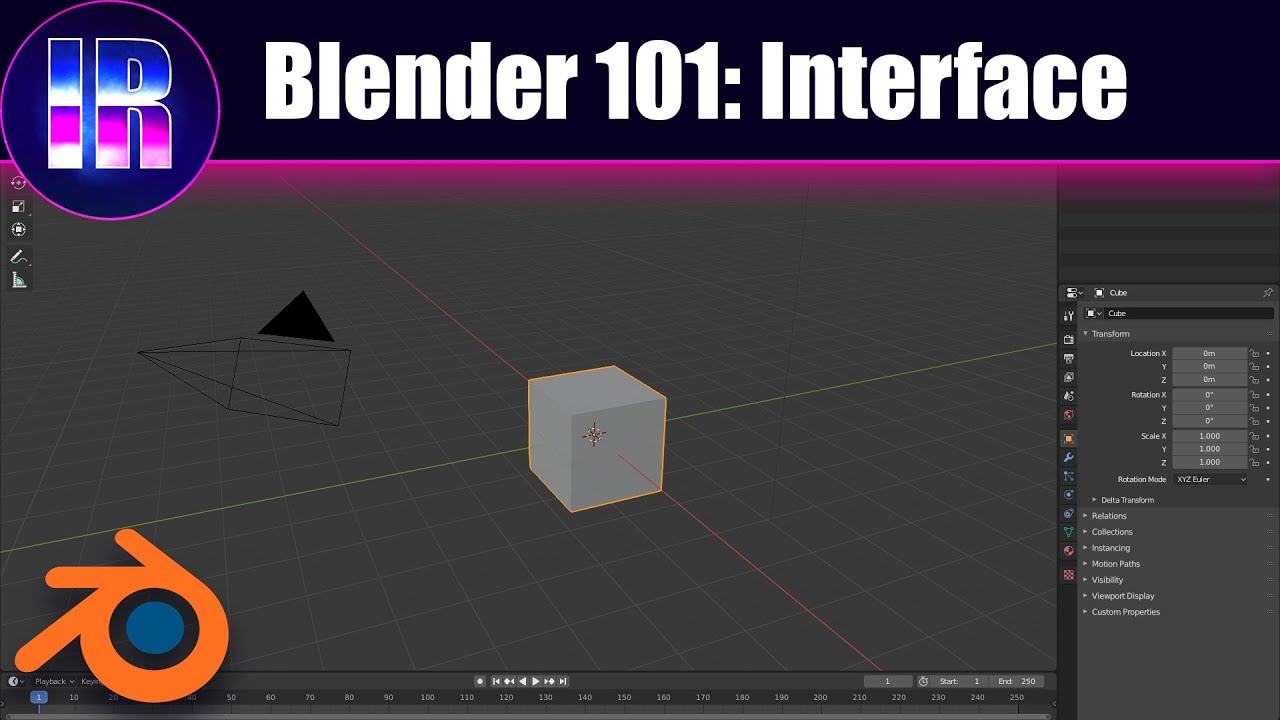 Blender 101: Interface (Part 1)