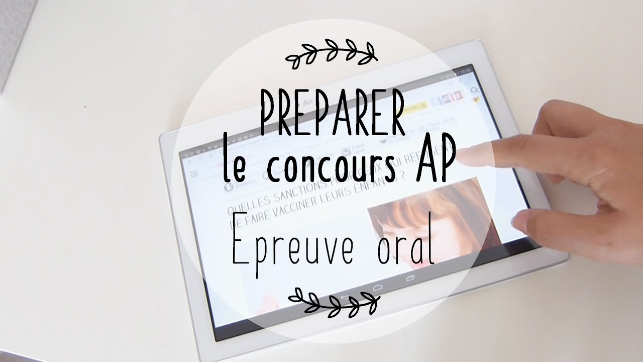 ➤ Epreuve du concours d'AP - L'oral | Little Miss AP