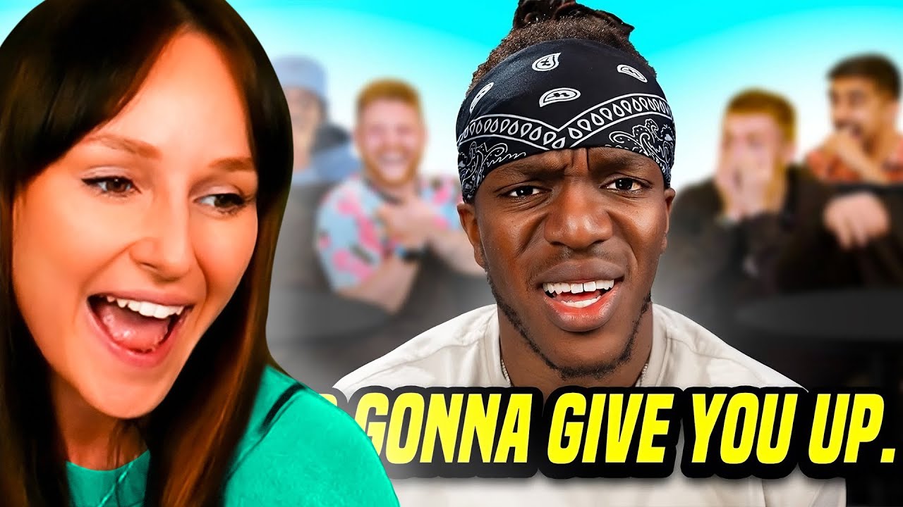 Freya Reacts to SIDEMEN DUMBEST GUESS THE LYRIC