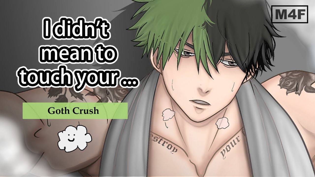 Stuck in a Locker with your Grumpy Goth Crush [Dominant][Pins you to a wall] | M4F ASMR RP