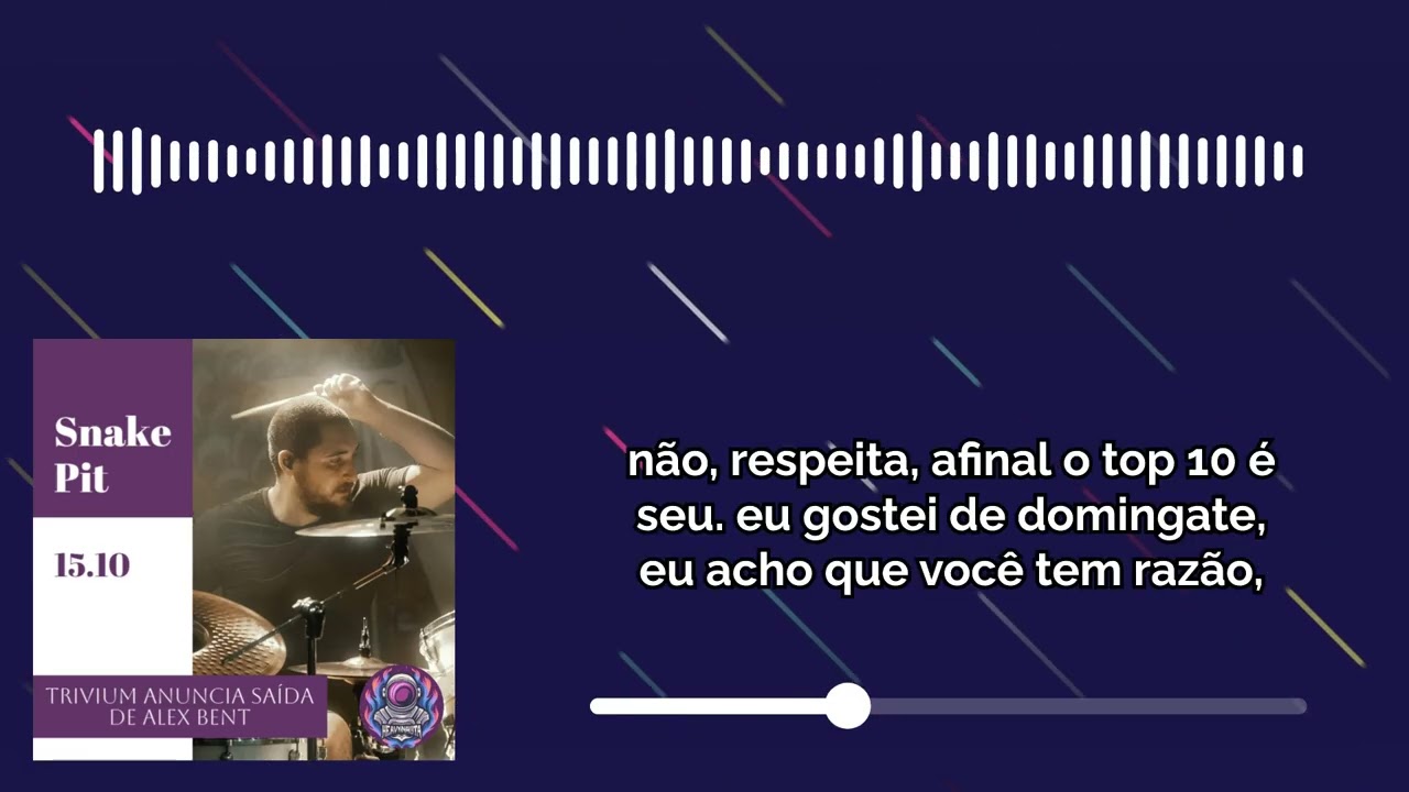 📰 Trivium anuncia saída de Alex Bent | Heavynauta