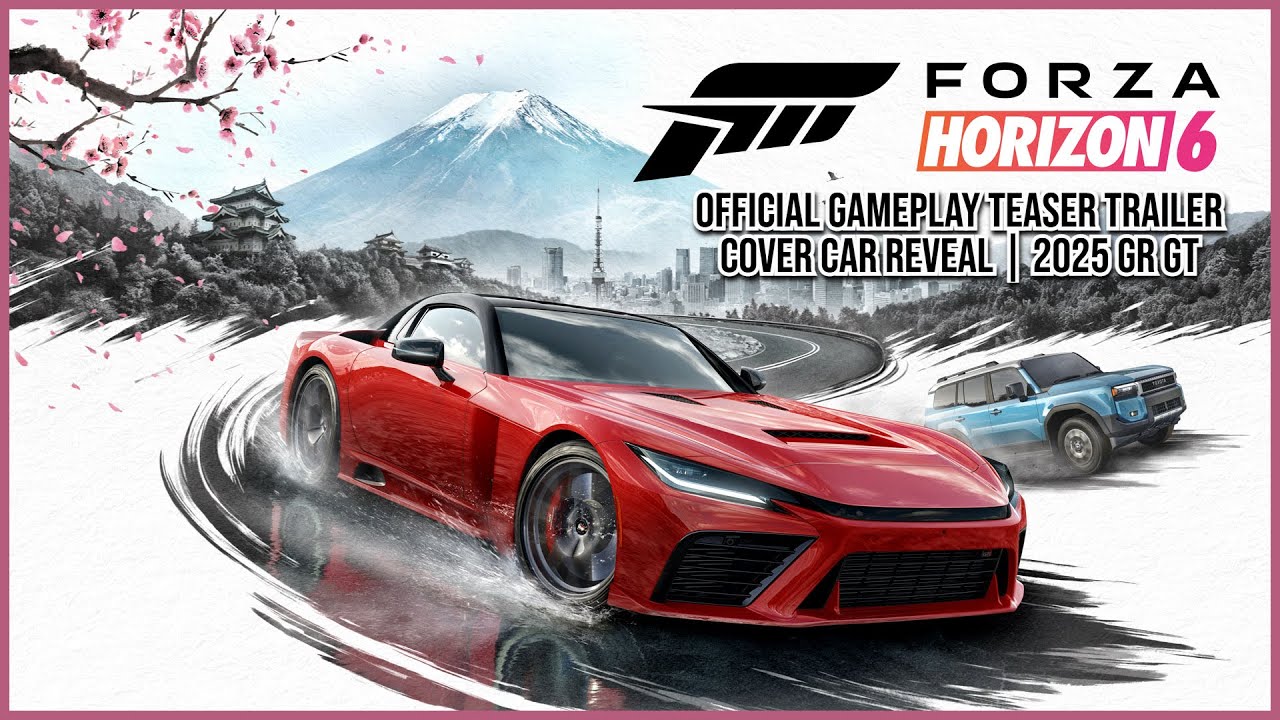Forza Horizon 6 - Official Gameplay Teaser Trailer | Cover Car Reveal | 2025 GR GT