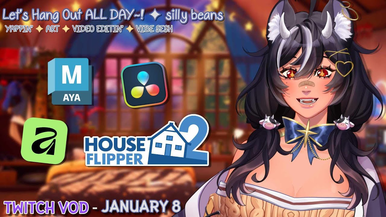 Let's Hang Out ALL DAY~! ✦ silly beans ✦ VOD Jan 8