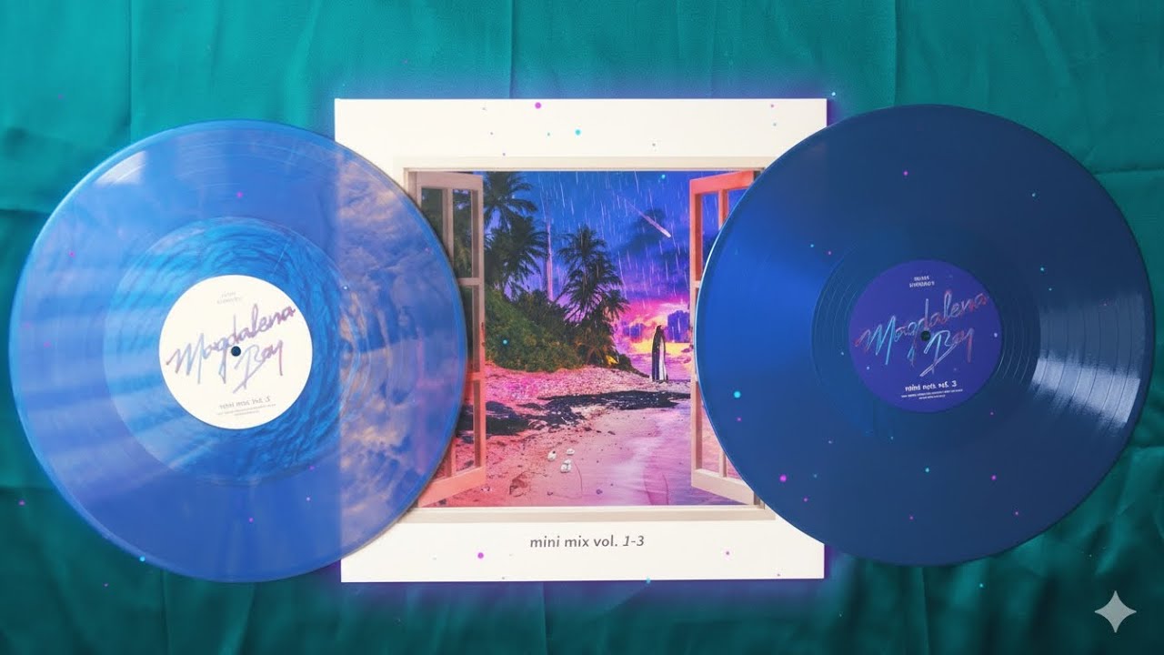 Magdalena Bay - Mini mix vol. 1-3 Iridescent blue vinyl EP.533