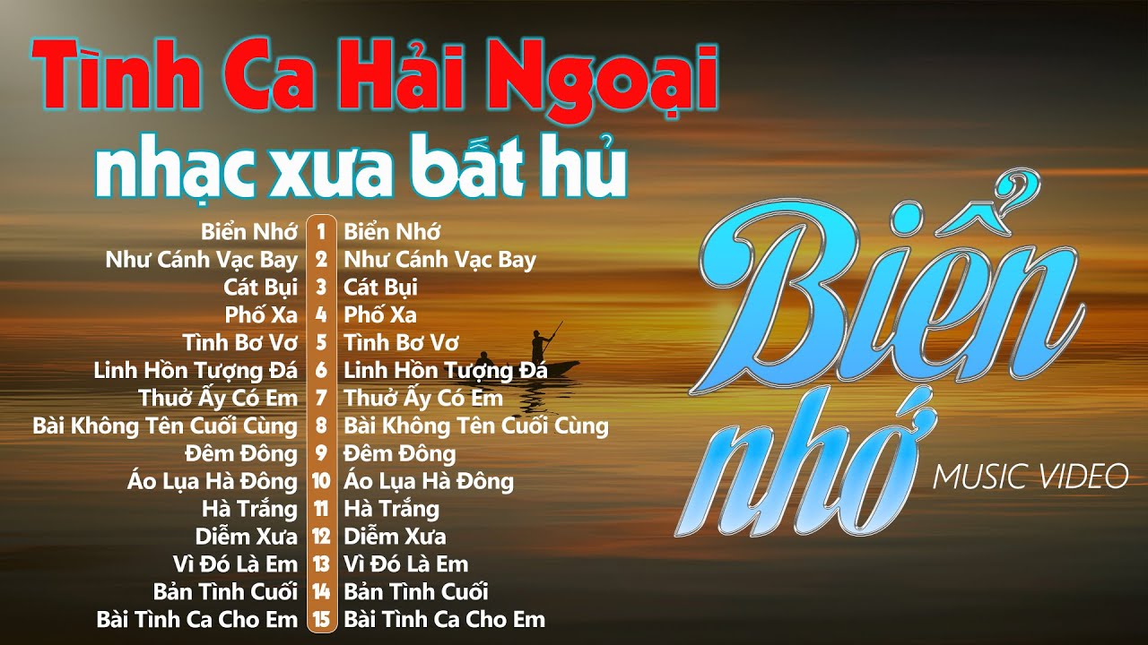 Biển Nhớ, Như Cánh Vạc Bay - Nhạc Tình Ca Phòng Trà 2025 | 15 Ca Khúc Nhẹ Nhàng Thư Giãn Hay Nhất