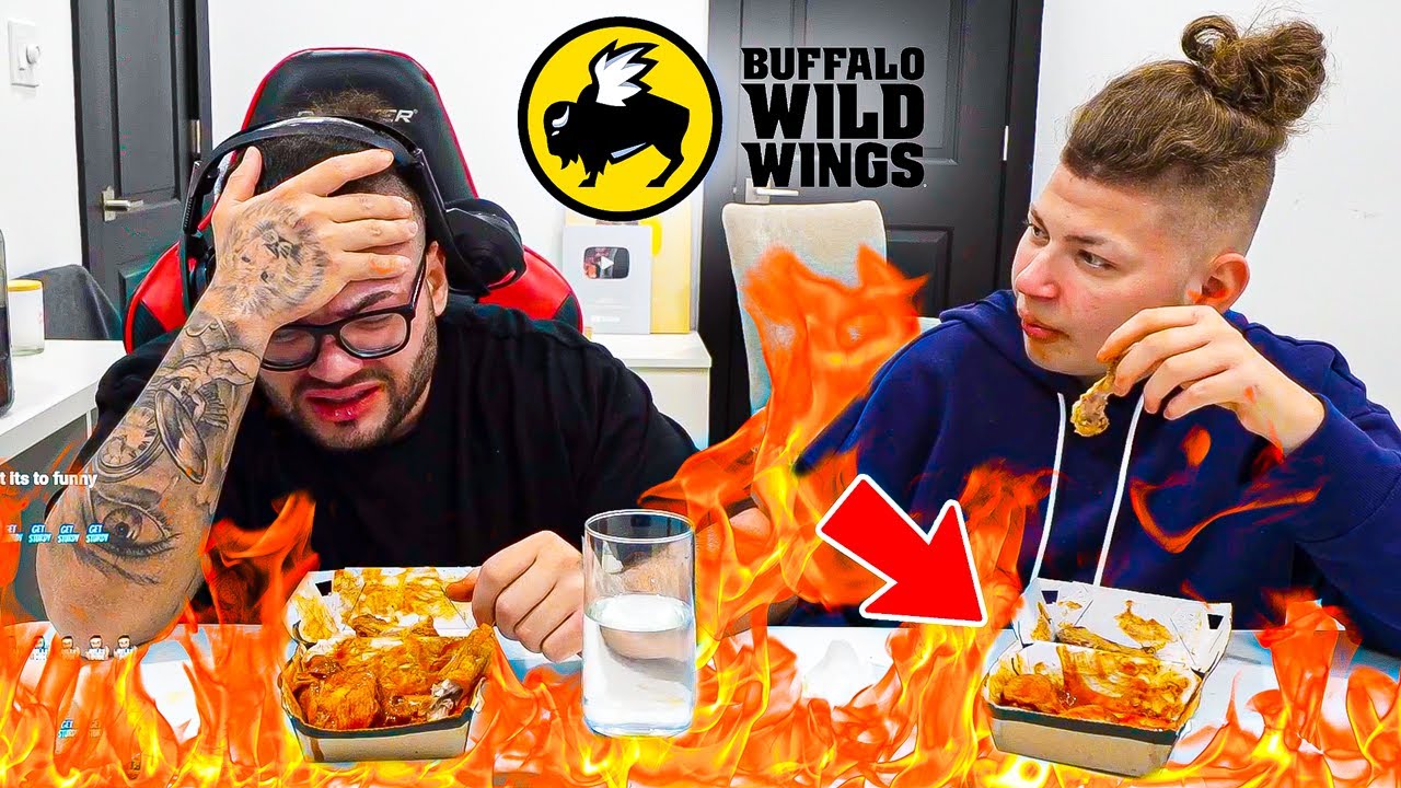 World's *SPICIEST WINGS* Challenge with Jayden! (NO WATER)