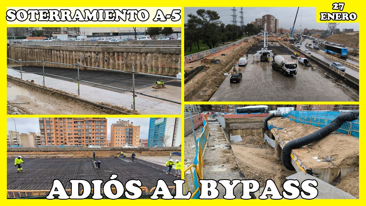 🚧 SOTERRAMIENTO A-5: ADIÓS AL BYPASS, AVANZA EL TRAZADO DEFINITIVO | 27 ENERO 2026 🚧