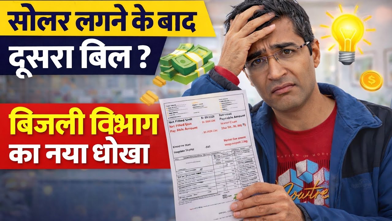 Second Bill After Net Metering | Second Bill After Solar | New fraud and new scandal of the Elect...