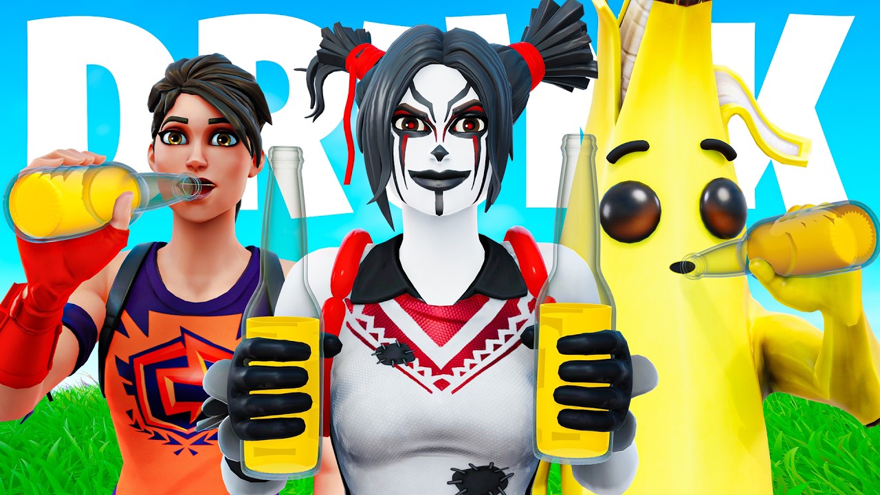 Fortnite BUT WE ARE DRUNK