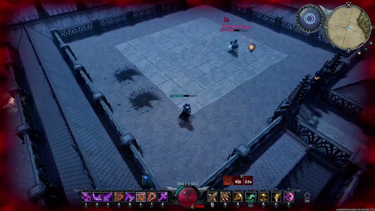 V Rising : Baiting with merciless charge