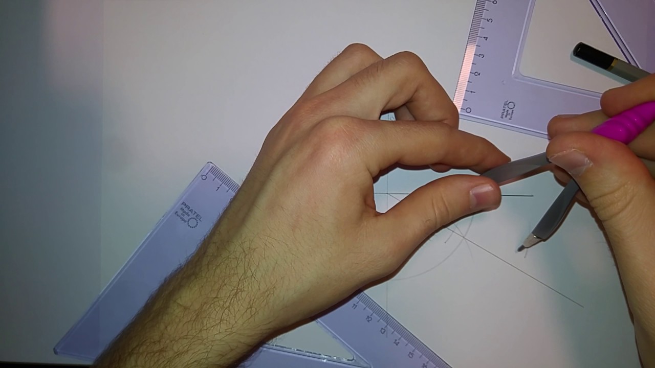 Jak skonstruować kąt 345 stopni Construction of 345 degree angle