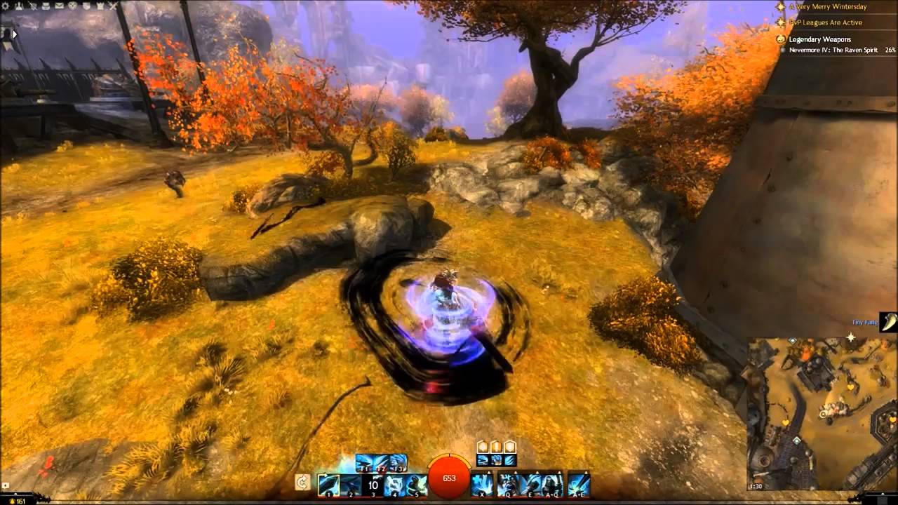 Nevermore IV The Raven Spirit - Feed Wurms to Your Raven Chick - Guild Wars 2