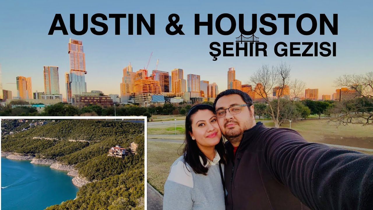Bir günde Austin, Teksas - Downtown Houston - Bomboş bir şehir merkezi