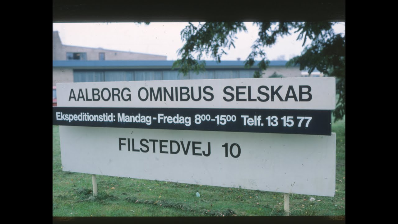 Aalborg Omnibus Selskab - en dag med  4'eren