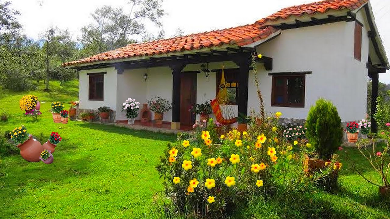 JARDIM DECORADO COM VASOS