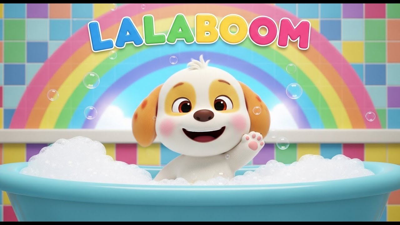 🐶 Banho Divertido do Totó 💦 | Música Infantil da Fazenda — LalaBoom Oficial 🌈