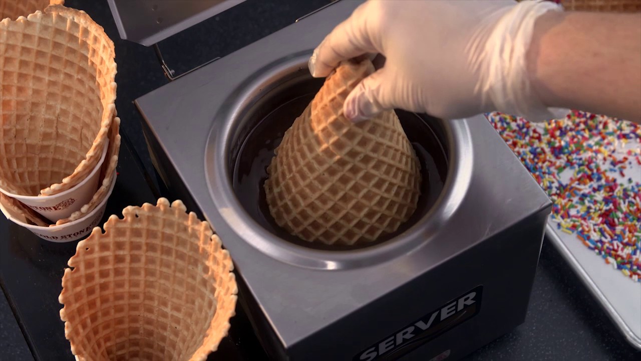 Fresh Made Waffle Cones from Cold Stone Creamery&reg;