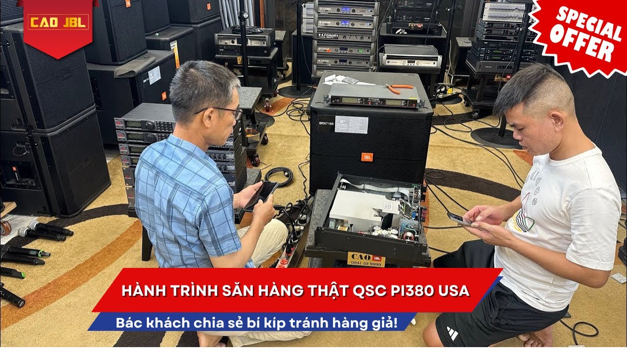 Hành trình săn hàng thật QSC PI380 USA – Bác khách chia sẻ bí kíp tránh hàng giả!