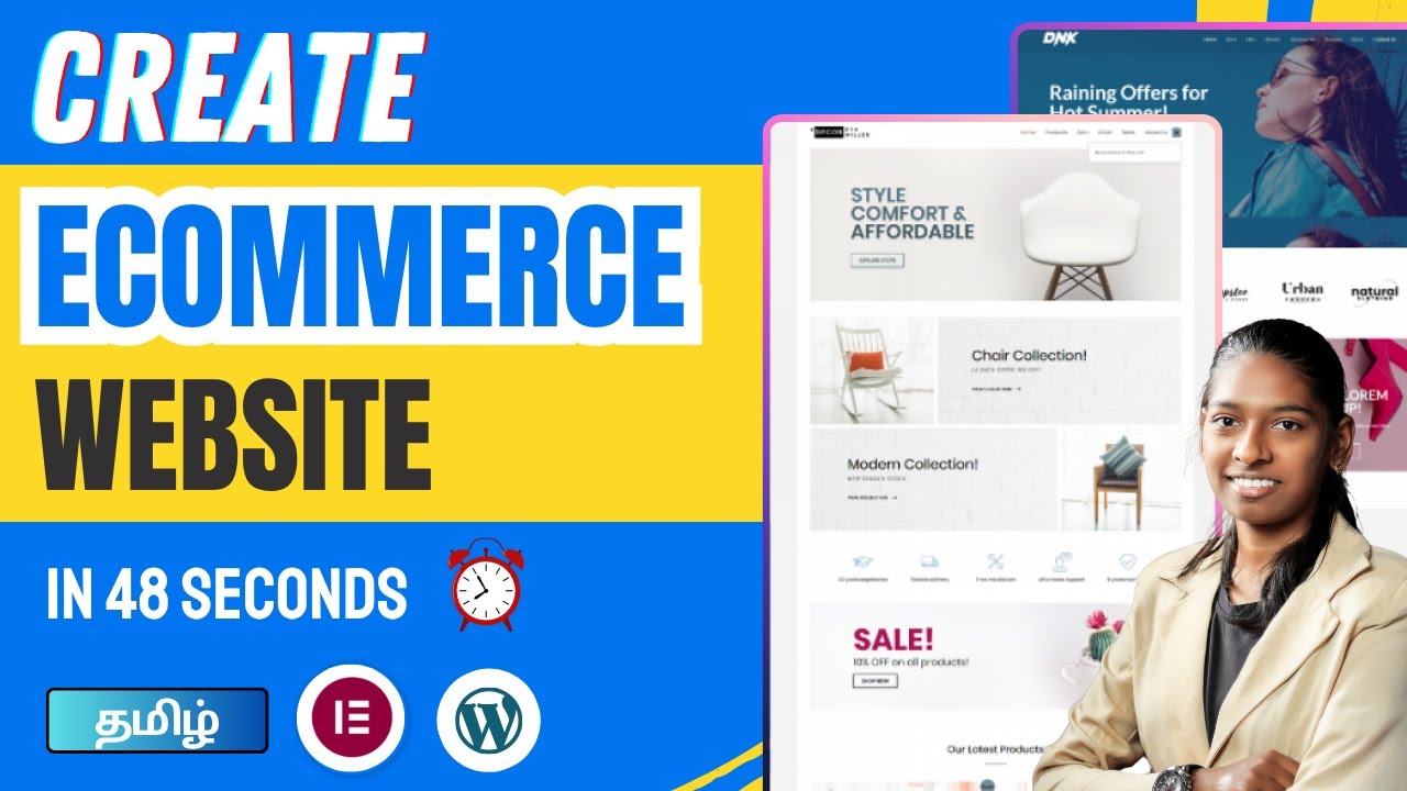 🔥Create Ecommerce Website in Tamil 2025
