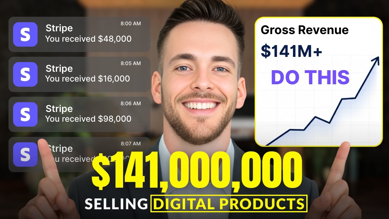 How 1 Digital Product Made Me $141M (And How You Can Do It Too)