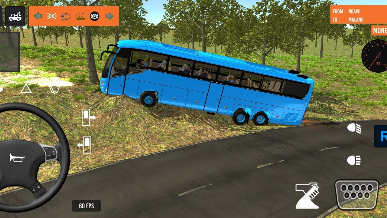 euro coach bus simulator 😍🚌||  new coach bus simulator  part-24 android gameplay