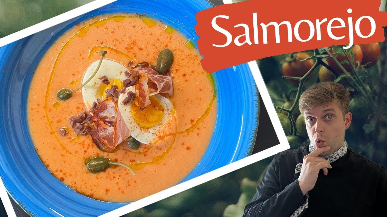 Como hacer Salmorejo ¡RECETA ANDALUZA VERANIEGA!