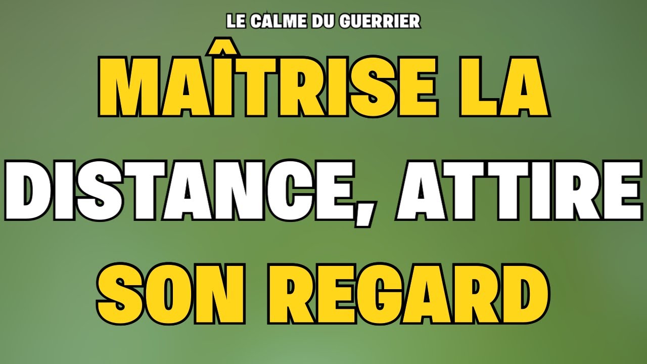 La loi silencieuse du stoïcisme : elle revient quand tu t’éloignes