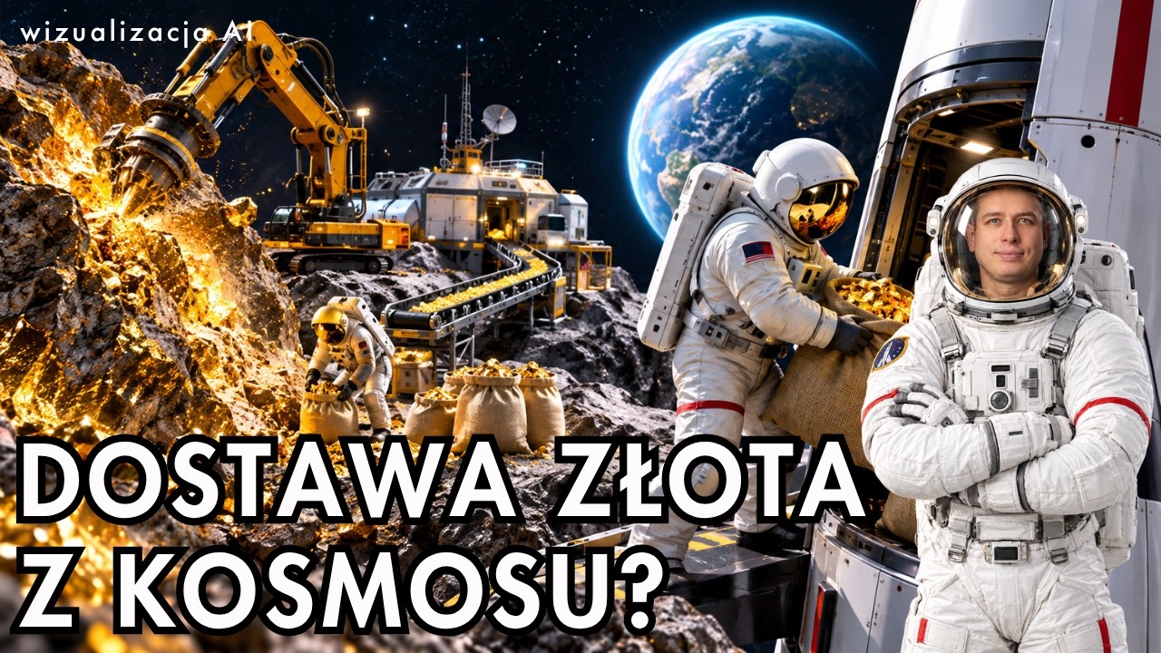 Czy złoto zbankrutuje przez kruszec z kosmosu?