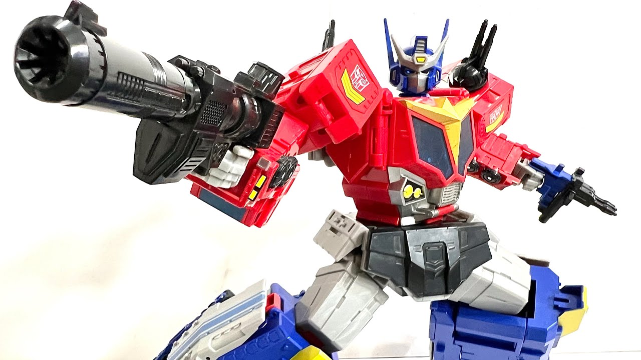 The Zodiac Prime STAR Convoy !!! Transformers Age of the Primes Titan Star Optimus Prime Chefatron 