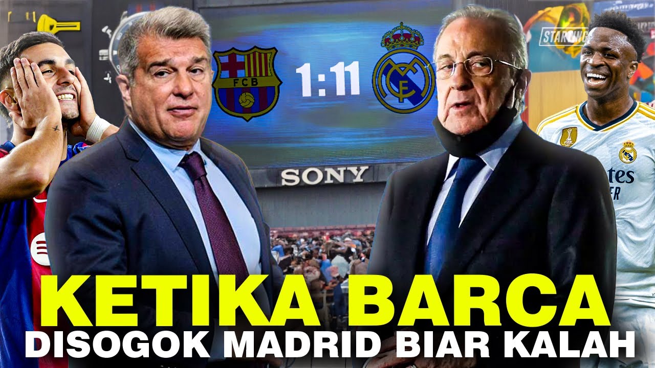 Menguak SISI KELAM Rivalitas Barcelona vs Real Madrid
