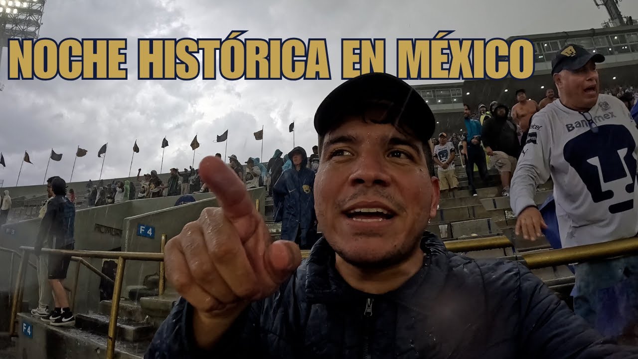 El ESTADIO OLÍMPICO DE PUMAS  | Así es un partido de primera división en México 