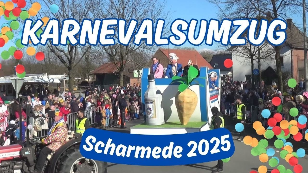 Karnevalsumzug Scharmede 2025