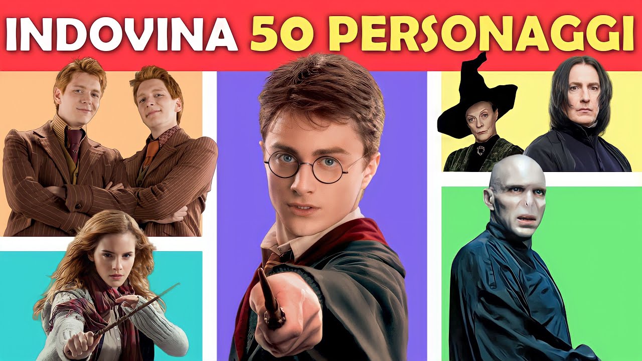 Indovina i Personaggi di Harry Potter | Quiz Harry Potter