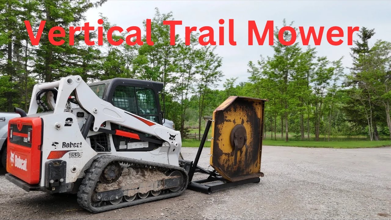 Running the Vertical Hydraulic Brush Mower