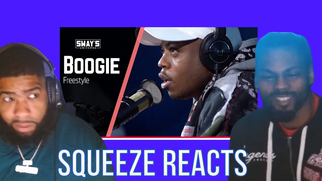Boogie Freestyles on Sway In The Morning | SWAY’S UNIVERSE | Squeeze Reaction