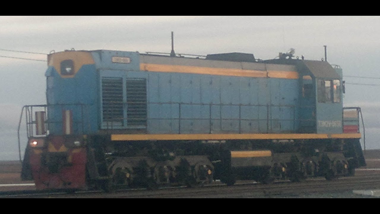 Поезд ПМС Тундра. Замена рельсового полотна. За полярным кругом! Tundra railbed replacement.