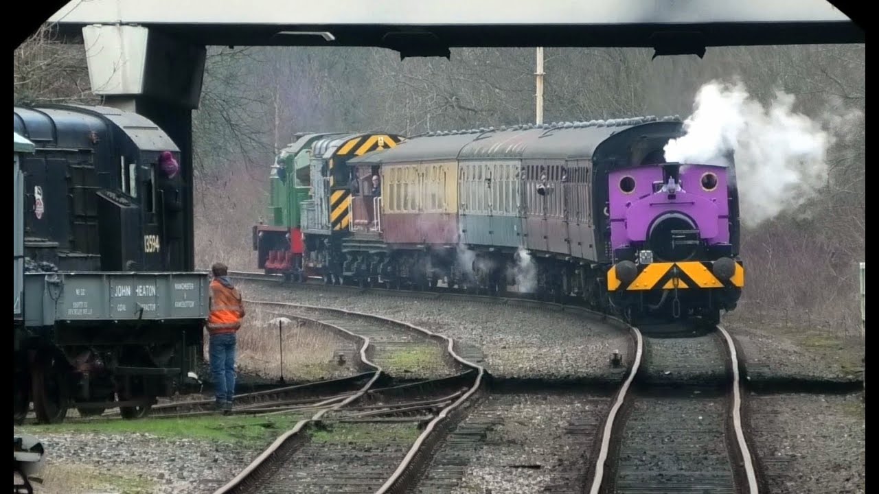 Fantastic day, RARELY seen locos!!! East Lancs Railway. 200 Open House, 18th January 2025