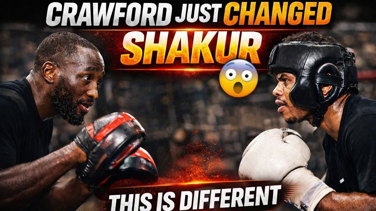 Crawford Just Changed Shakur 😳