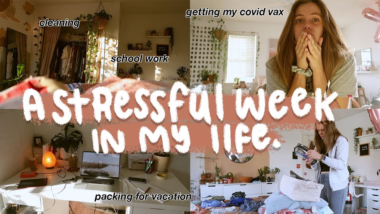 A CHAOTIC WEEK + GETTING MY COVID VACCINE