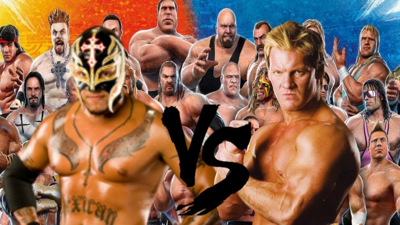 WWE All Stars Rey Mysterio vs Chris Jericho