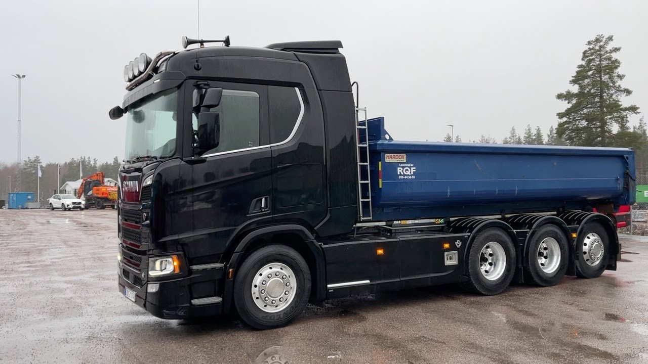 K&ouml;p Lastbil tridem Scania R580B8X4*4NB V8 p&aring; Klaravik