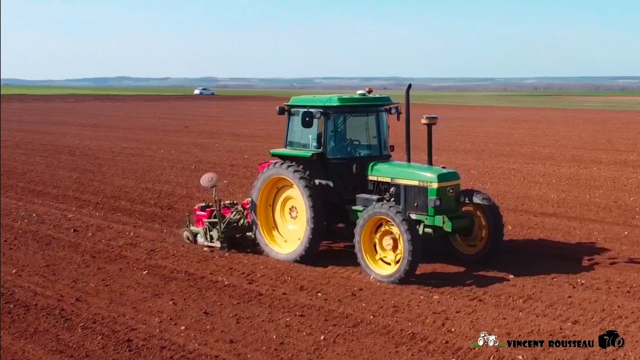 Semis en 6 rangs dans une parcelle de 22ha ! Betteraves 2021