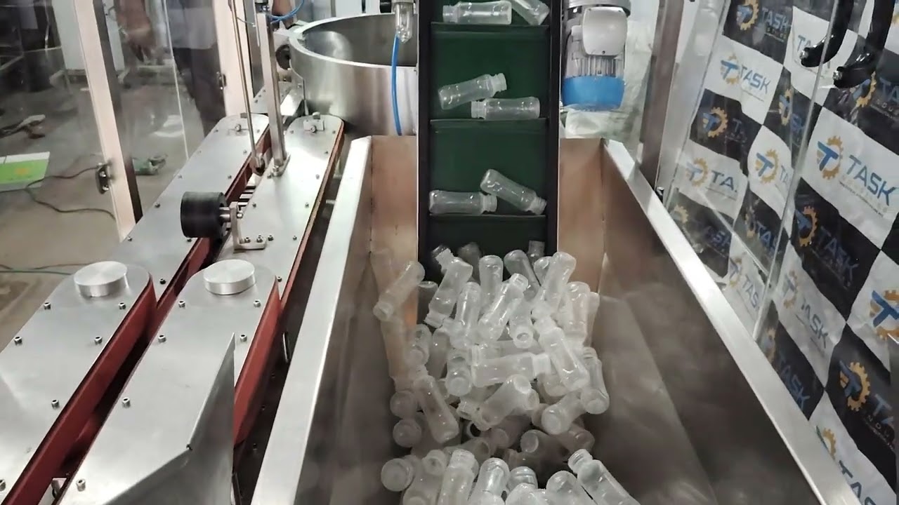 High Speed Bottle Unscrambler Machine manufacturer exporter in Ahmedabad Gujarat INDIA