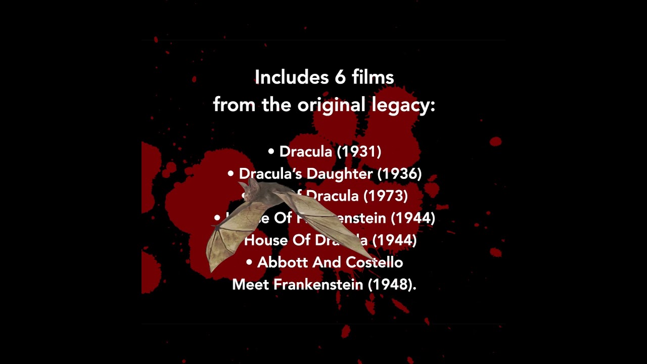 Classic Horror Reborn: Dracula – The Complete Legacy Set! | 4K Ultra HD!