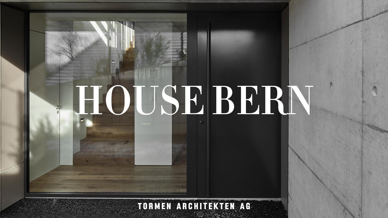 House Bern: A Modern Architectural Marvel with Mountain Views