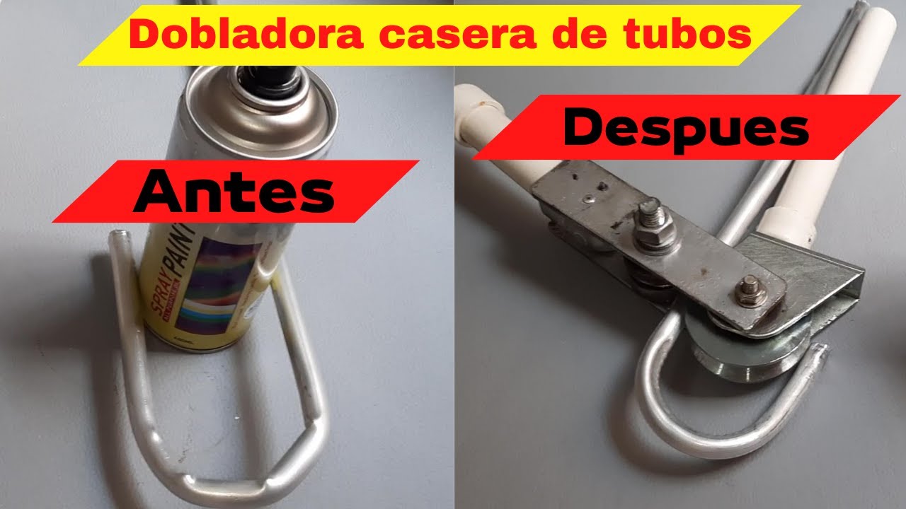 Genial 💡 Dobladora casera de tubos de aluminio ¡¡ FACIL Y ECONOMICA!!
